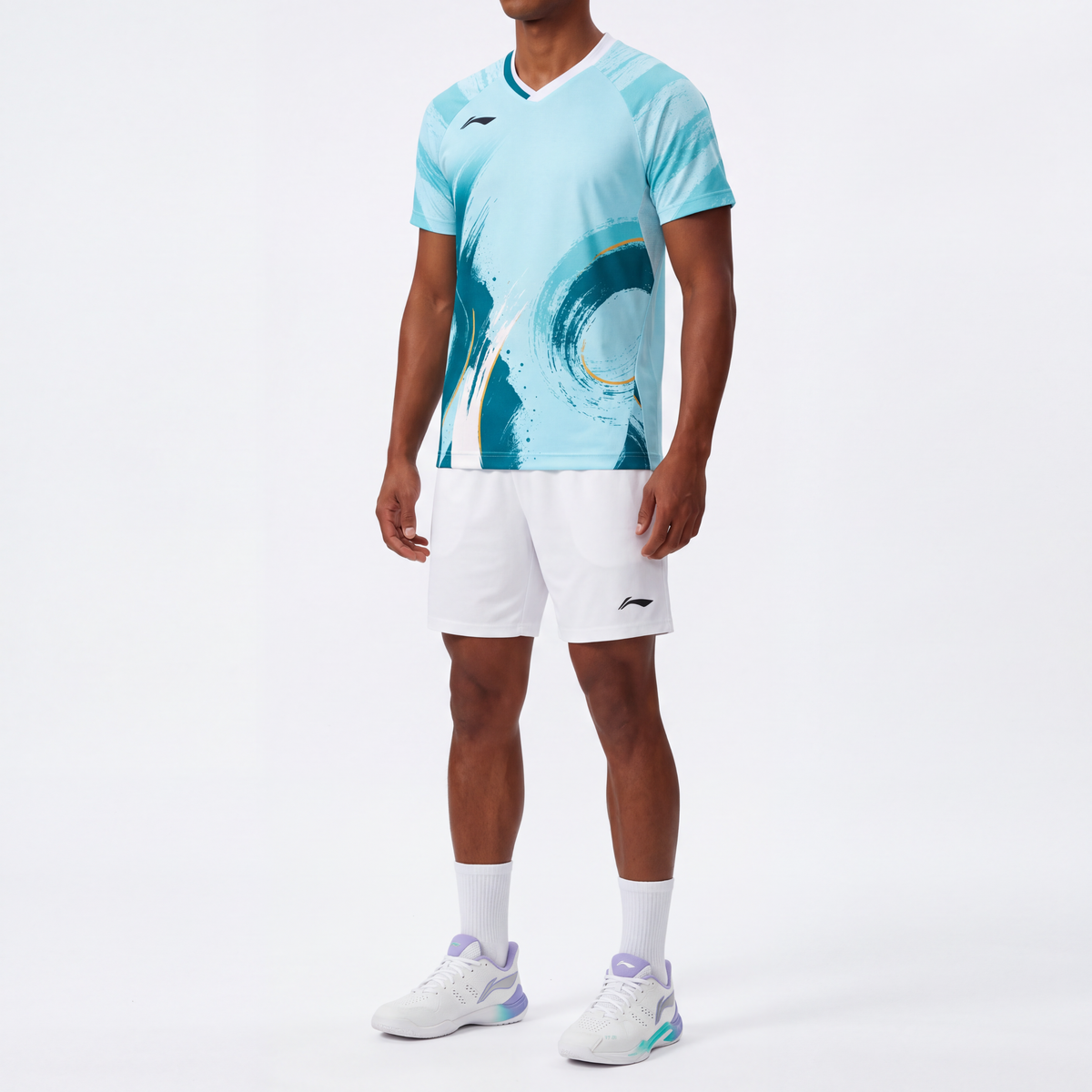Li-Ning Paint Ljusblå Unisex
