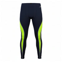 Li-Ning Löpartights Lime Randig