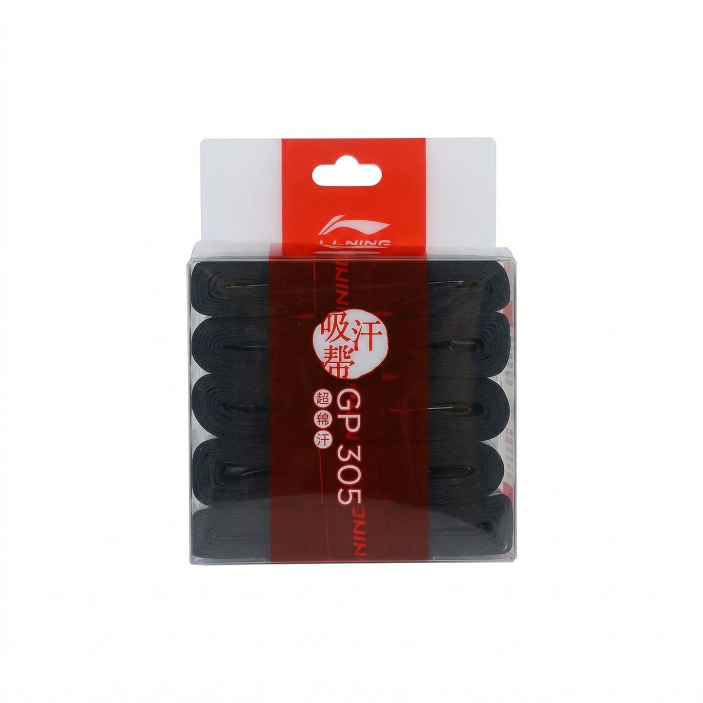 Li-Ning GP305 5-pack (svart)
