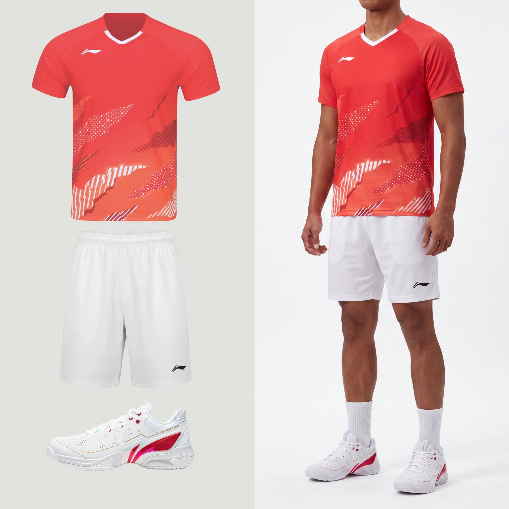 Li-Ning Valley Red Unisex