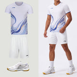 Li-Ning Wave Stripes Vit Unisex