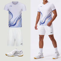 Li-Ning Wave Stripes Vit Unisex