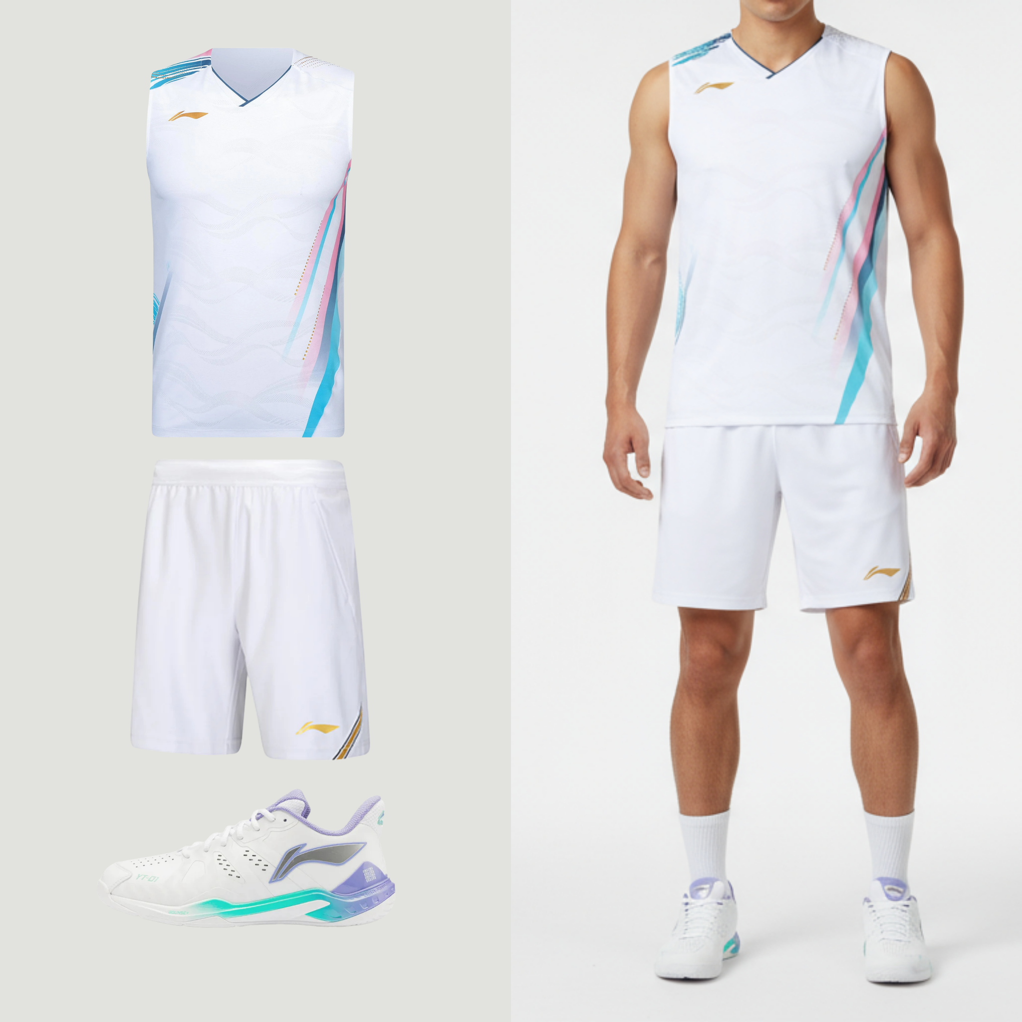 Li-Ning Side Effect Vit Linne