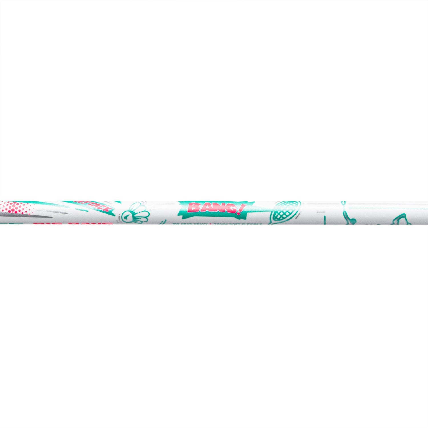 Badminton ketcher - Li-Ning AXForce Big Bang White - SportYouUp Danmark