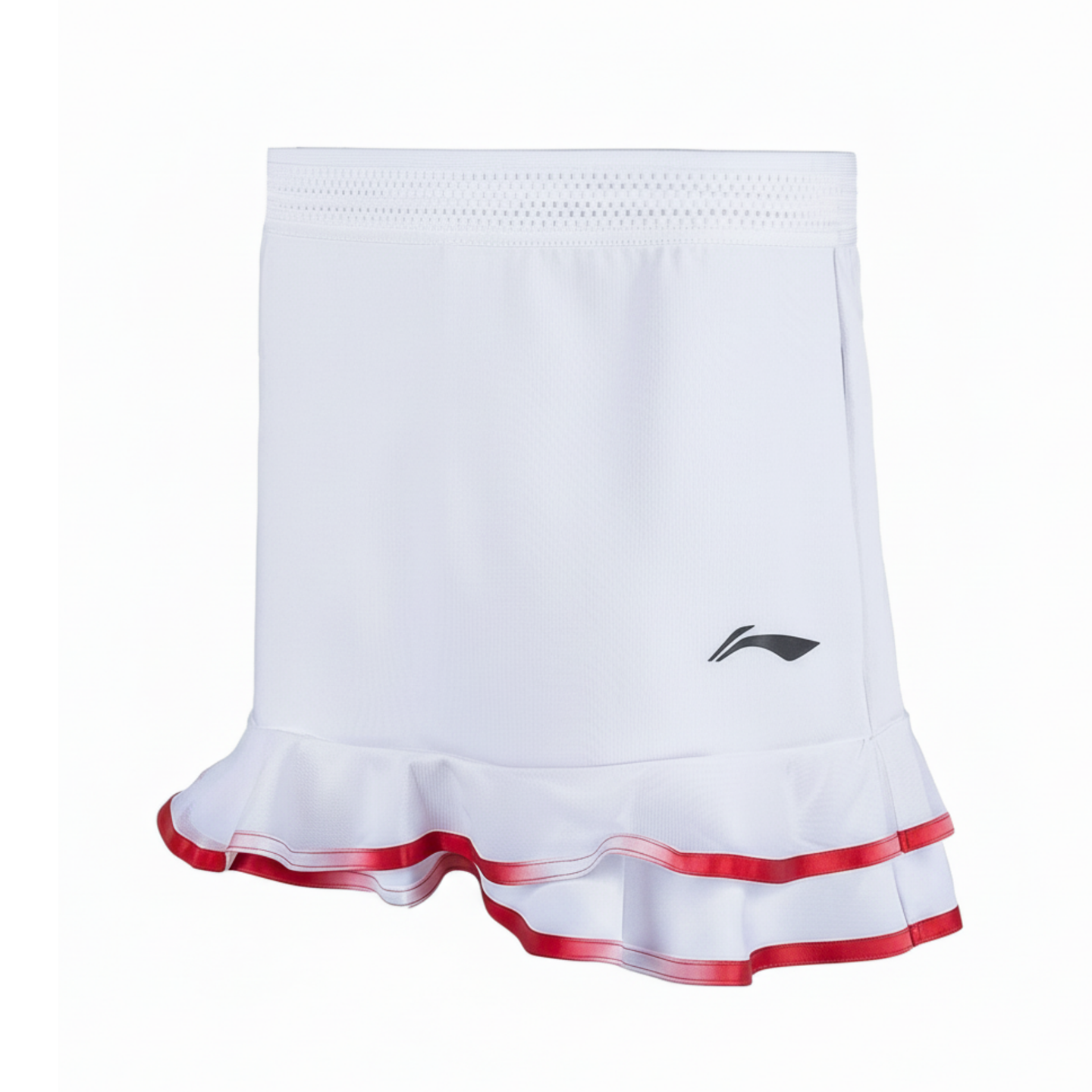 Li-Ning Kjol Flakes Vit/Röd